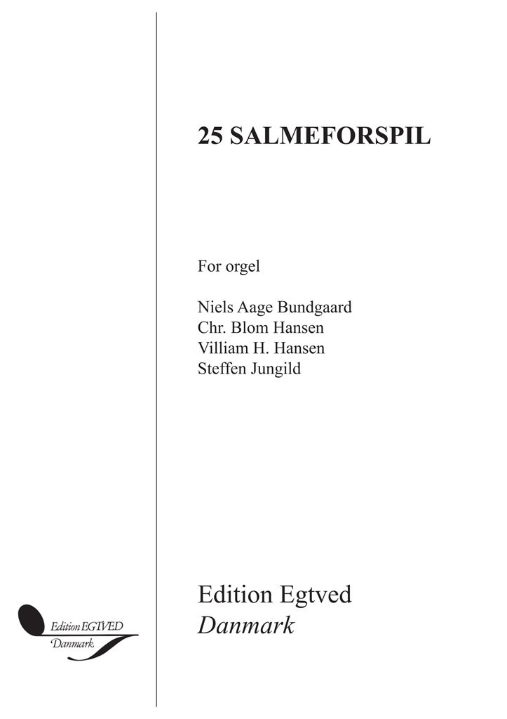 25 Salmeforspil For Orgel
